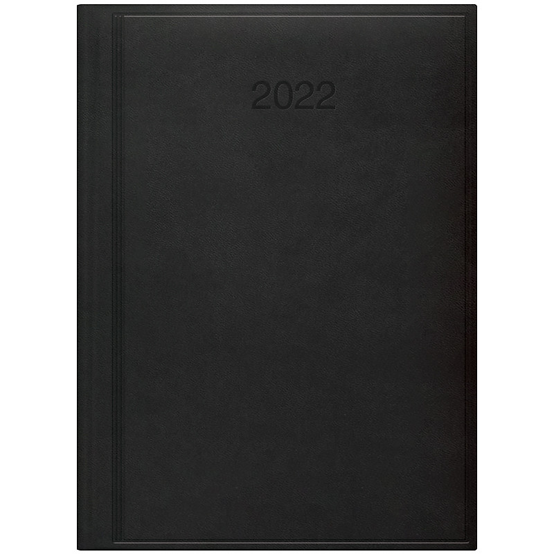 Щоденник датований BRUNNEN 2022 Стандарт Torino чорний