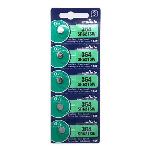 Часовая батарейка Murata 364 / SR 621 SW / AG1 (1шт.), ціна 20 грн ...