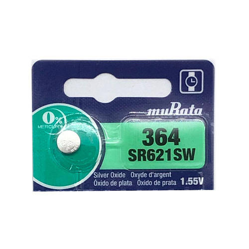 Часовая батарейка Murata 364 / SR 621 SW / AG1 (1шт.), ціна 20 грн ...