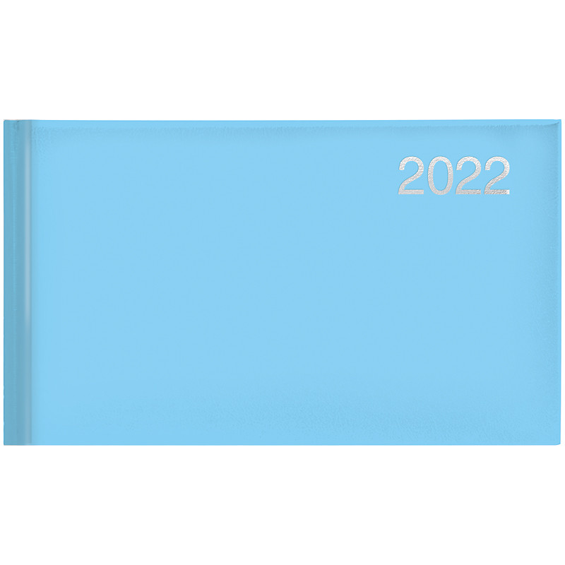 Щотижневик датований 2022 кишеньковий BRUNNEN Miradur trend блакитний