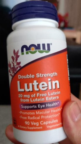 Лютеїн NOW Lutein 20 mg 90 капсул вегетаріанських