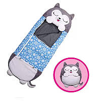 Слипик Спальный Мешок для сна Подушка игрушка Детский разъемный спальник Леди Баг Божья коровка