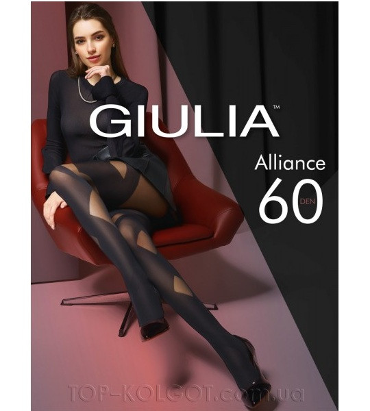 Колготки с узором GIULIA Alliance 60 model 1 - фото 1 - id-p1474603143
