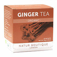 Чай ИМБИРЬ органический Natur Boutique противовирусный, 20 фильтр-пакетов