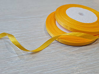 Стрічка атласна 6 мм колір апельсин