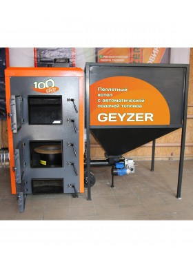 Автоматический промышленный пеллетный котел на твердом топливе КОТэко Geyzer 1000 - фото 4 - id-p225890242