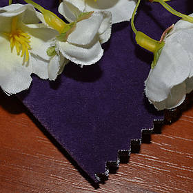 Тканина для меблів флок Анфора (Anfora) фіолетового кольору