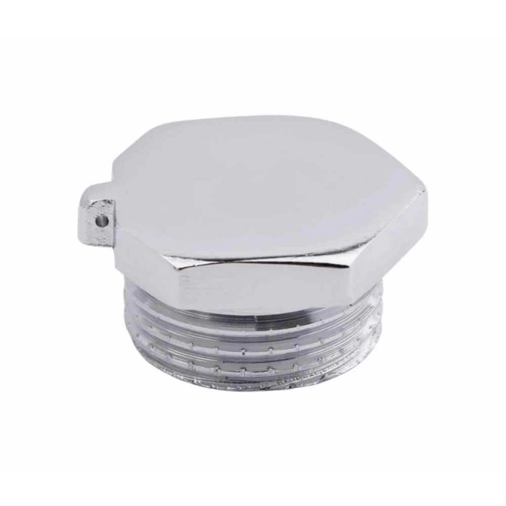 Заглушка SD Forte 1/2" НР хром