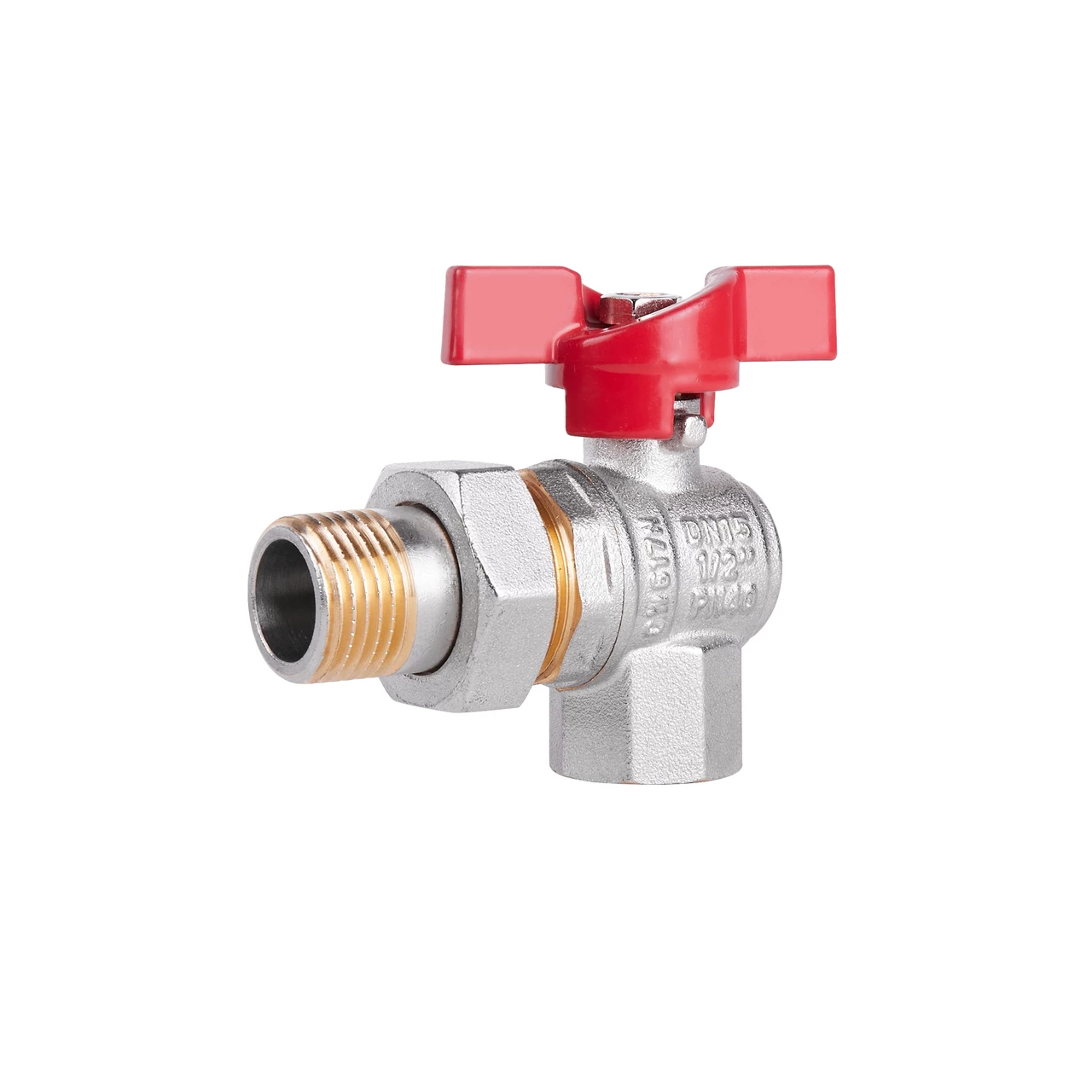 Кран кутовий SD Plus з американкою 1/2"