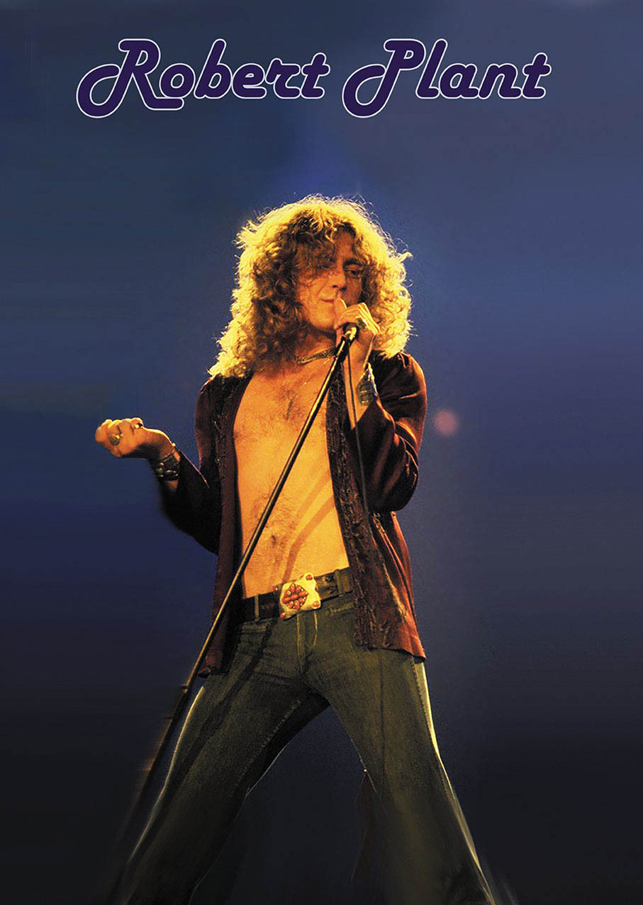 Плакат LED ZEPPELIN 5 Robert Plant