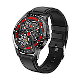 Розумний смарт-годинник Linwear LA10 з AMOLED дисплеєм (Midnight Black), фото 3