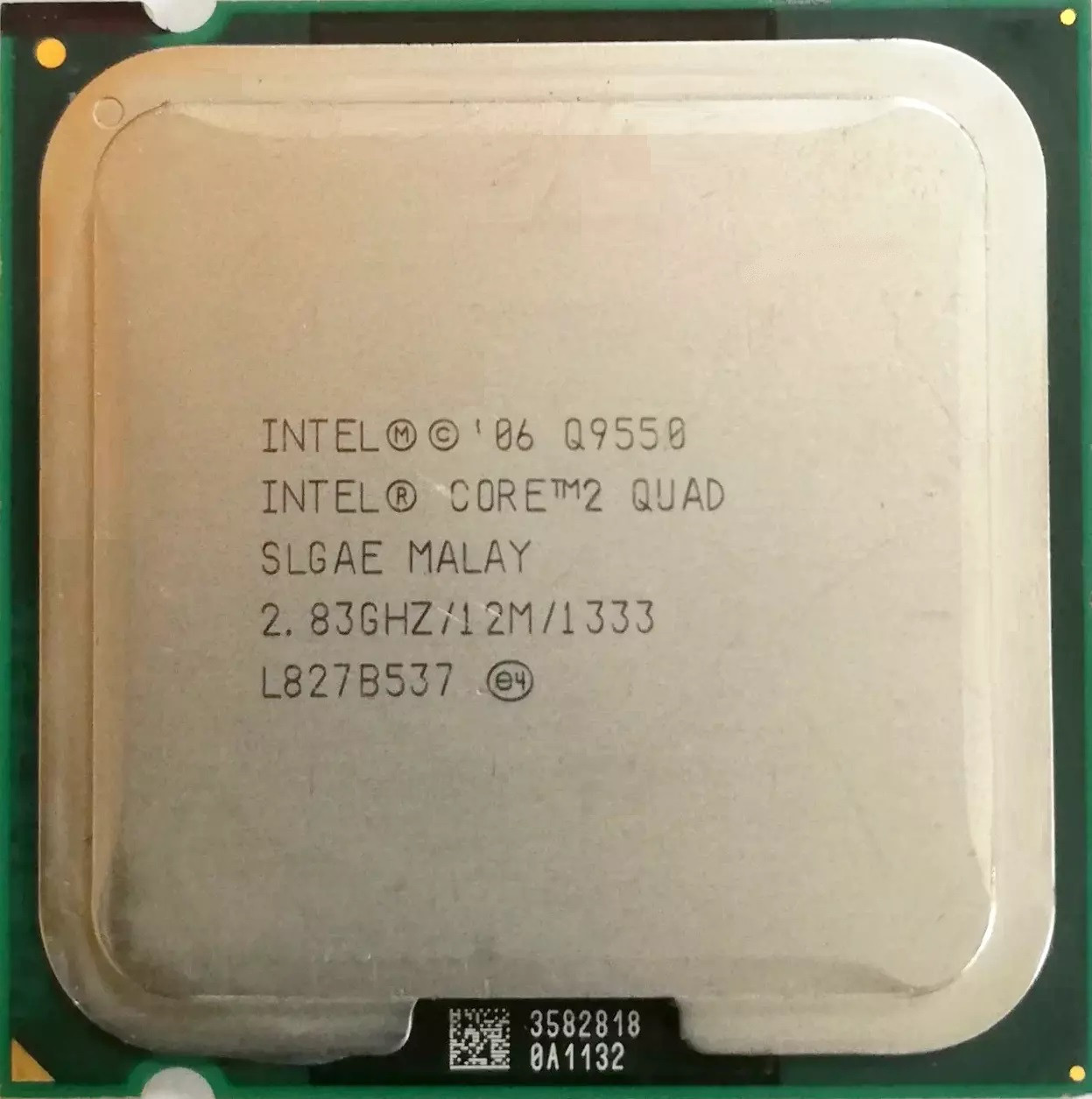 Процесор Intel Core 2 Quad Q9550 E0 SLGAE 2.83 GHz 12M Cache 1333 MHz FSB Socket 775 Б/У