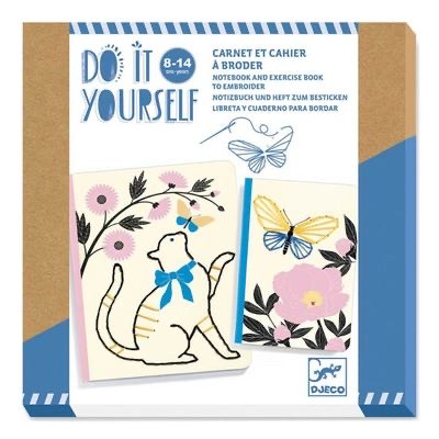 Набір з вишивкою Djeco Зроби сам Блокноти DJ07970, фото 1