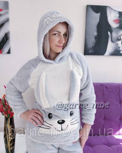 Жіночий махровий домашній костюм "Rabbit" XL