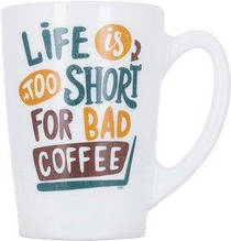 Чашка Luminarc New Morning Life is short 320ml