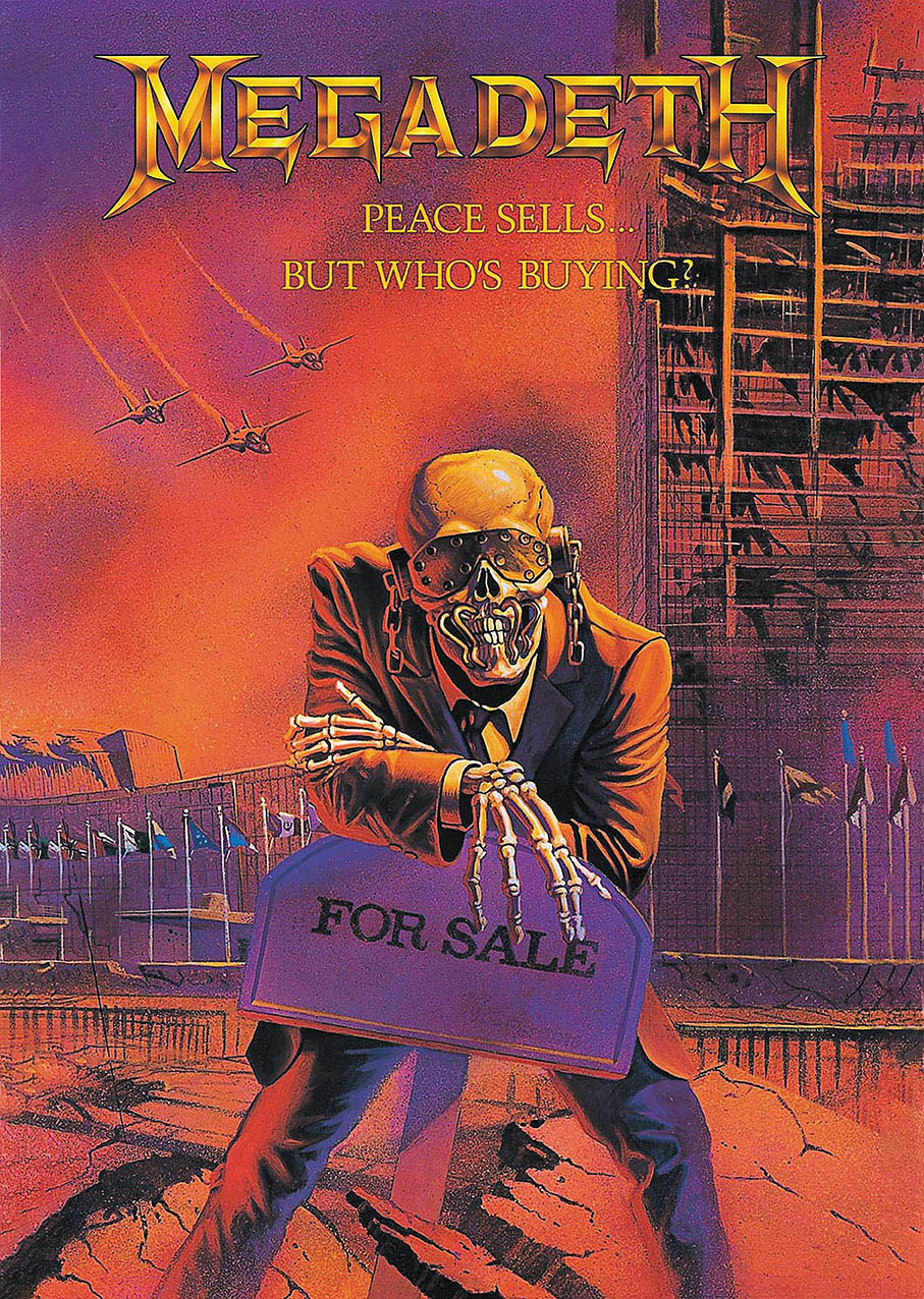 Плакат MEGADETH 6 Peace Sells