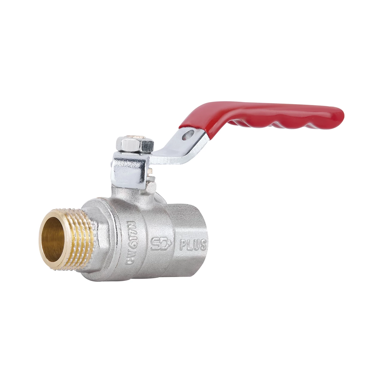 Кран кульовий SD Plus 1/2" НВ ручка