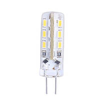 Світлодіодна лампа G4 2 W 12 V 24 pcs smd3014 Теплий білий