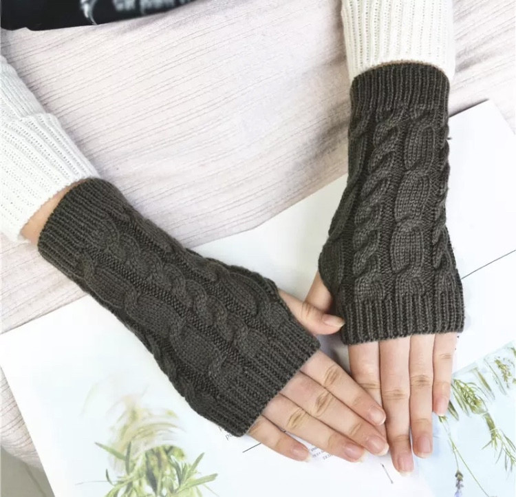 Митенки Вязаные Женские — Купить Недорого на Bigl.ua (1266835931)