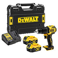 Дрель-шуруповерт аккумуляторная бесщёточная ударная DeWALT DCD709P2T (Китай)