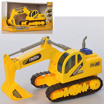 Екскаватор інер-ий 25см (1:16),рухомий ківш-трещітка,в кор-ці,31,5х18,5х13см №661-19C(36)