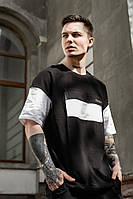 Футболка 'FreeDom' чорна з білим