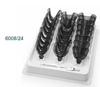Набор ложек пластиковых для беззубых челюстей (24 шт.) 6008/24Kit Medesy