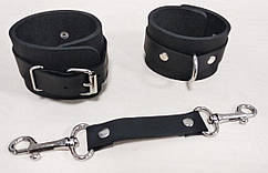 Наручники з натуральної шкіри Hand Restraints Feral Feelings