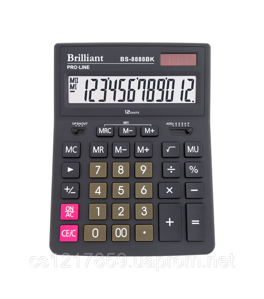 Калькулятор Brilliant BS-8888BK 12розр.