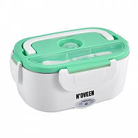 Ланч-бокс з підігрівом від 230В і 12В з термосумки Noveen LB420, Mint
