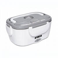 Ланч-бокс з підігрівом від 230В і 12В з термосумки Noveen LB410, grey