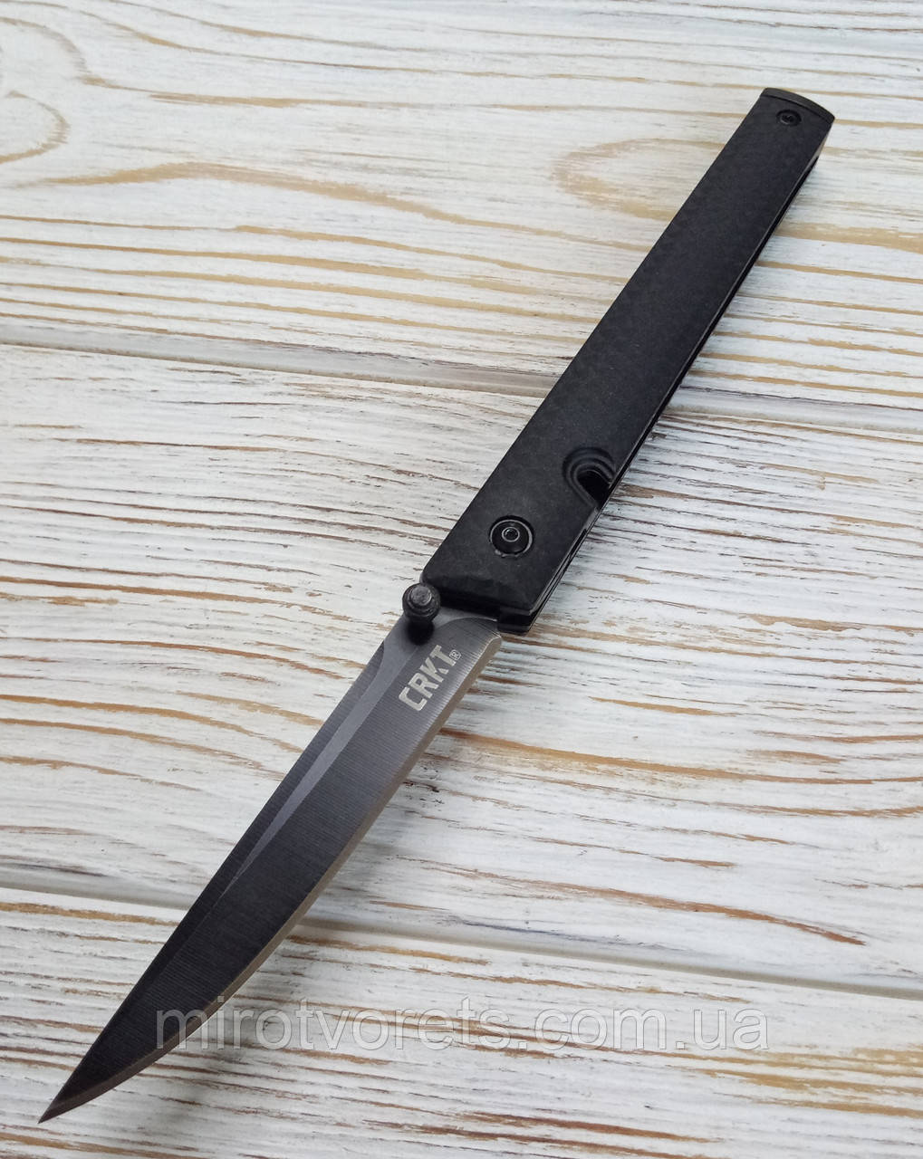 Нож CRKT CEO 7096K black, подшипник сhina, фото 1