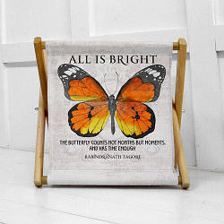 Складний кошик для зберігання All is brigth butterfly