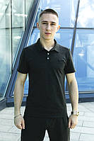 Поло чоловіче трикотажне Nike темно-сіре