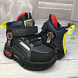 Дитячі демісезонні кросівки черевики для хлопчика Clibee сині, фото 2