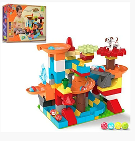 Конструктор для малюків з великими деталями "Парк розваг" 2866В, 200 деталей, в коробці