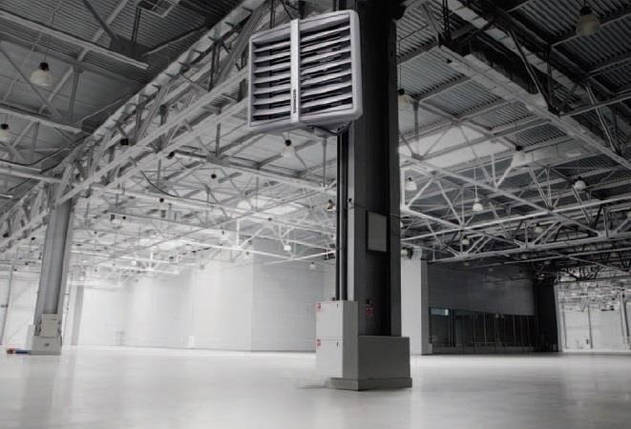 Тепловентилятор Sonniger Heater Condens VR3 20-70 кВт + консоль, фото 2