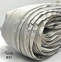 Блискавка рулонна No5 блідо-сірий