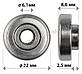 Підшипники для коліс 22*6.1*2.5 мм, фото 2