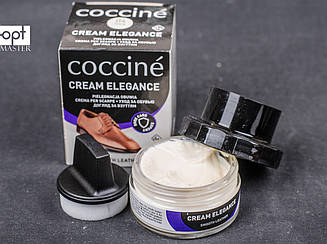 Крем для взуття Coccine Elegance + комплект для очищення 50 мл, №04 (бежевий)