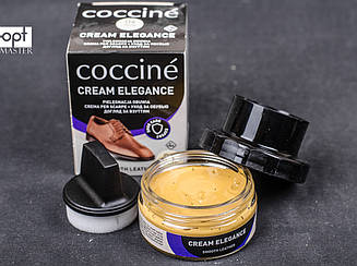 Крем для взуття ELEGANCE Coccine + комплект для очищення 50 мл, №06 (австралійський коричневий)