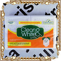 Мило господарське Clean&White For Baby Laundry by DURU, для дитячої білизни, видалення плям 4*125 г. № 476632