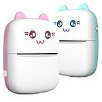 Фотопринтер для телефону Wi-print C9 pink мініпринтер для друку фото, заміток, розмальовок, фото 4