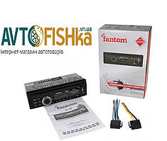 Автомагнітола Fantom FP-395 Black/Multicolor