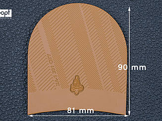 Набійка гумова XA001 CITY MICHELIN (Франція), р. 39-41, кол. тропік (caramel)