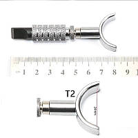 Нож поворотный роторный для резьбы карвинга по коже-00-107 Т2 (d24 мм длина 80 мм)