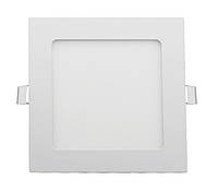 Светильник врезной LED Square Downlight 12W-220V-850L-4000K Alum