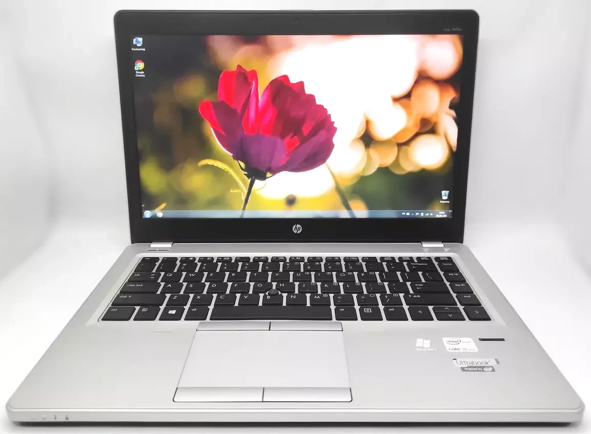 Ноутбук HP EliteBook Folio 9470m 14" Intel Core i5-3437U 1.9 GHz 4 GB RAM 256 GB SSD Silver Б/В