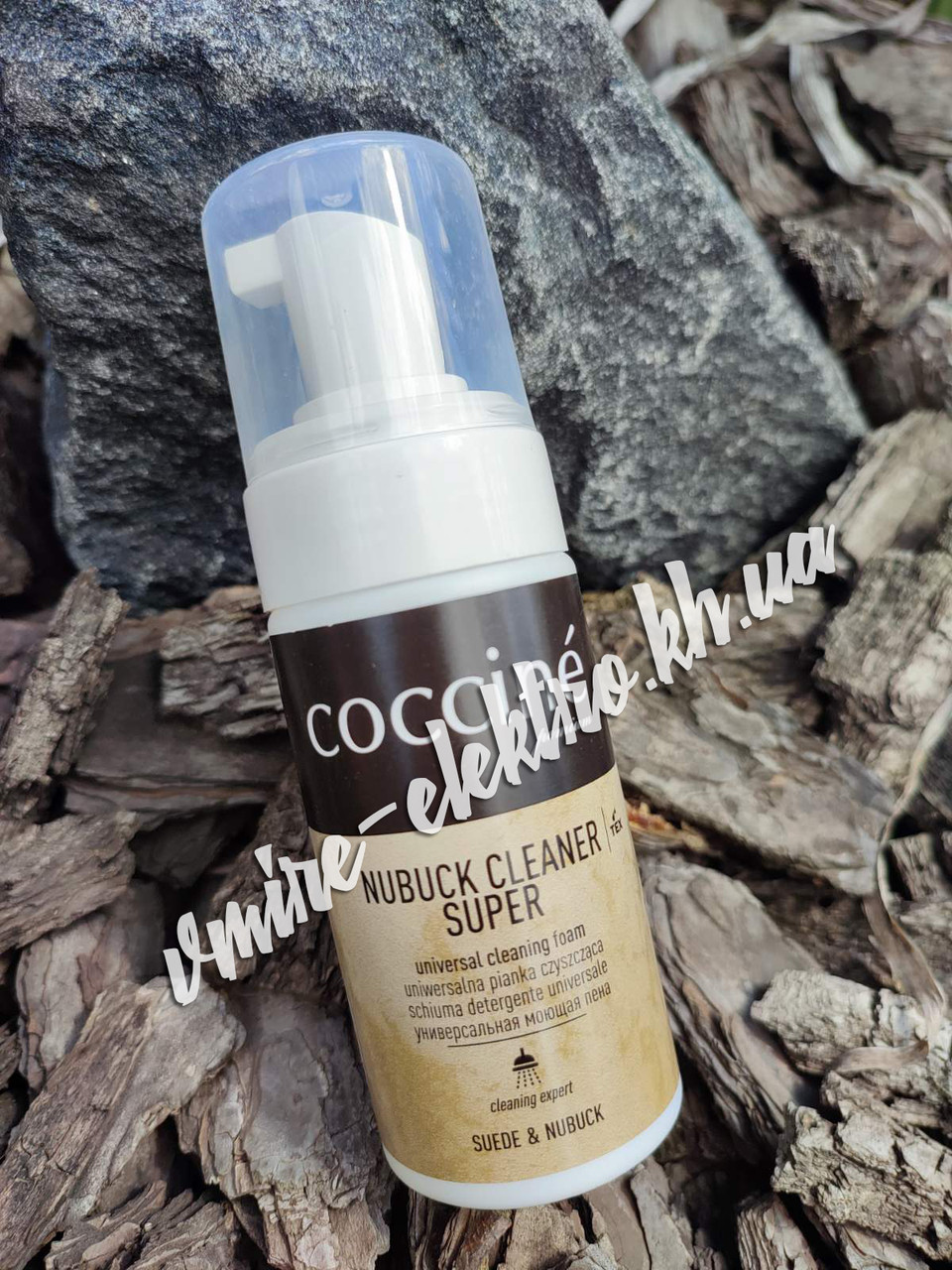 Універсальна чистяча піна для замші, нубука Coccine Nubuck cleaner super 100 мл