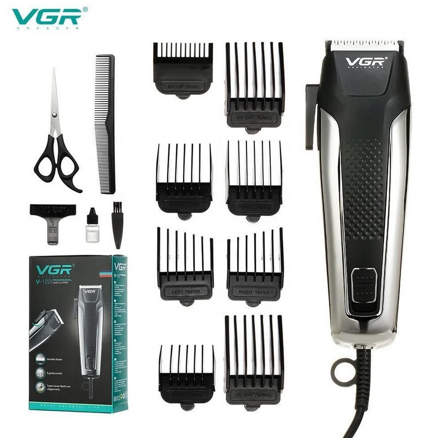 Машинка для стрижки волосся VGR V-120 | Тример універсальний